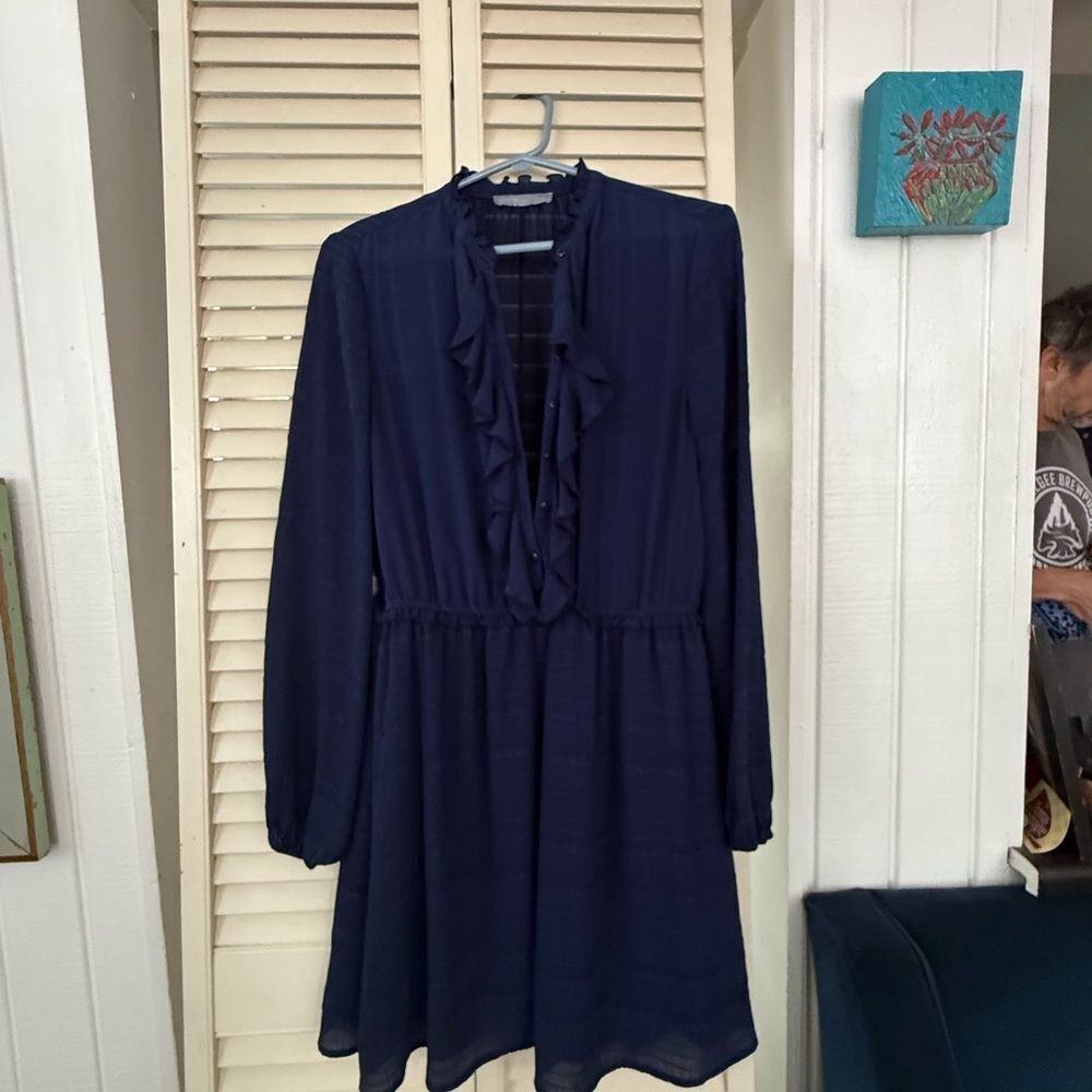 Octavia Blue Bishop Sleeve